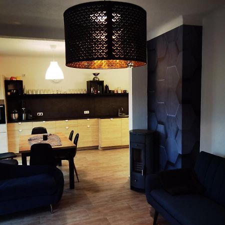 Modernes Behagliches Haus Mit Kamin, Terrasse Und Garten Magdeburg Luaran gambar
